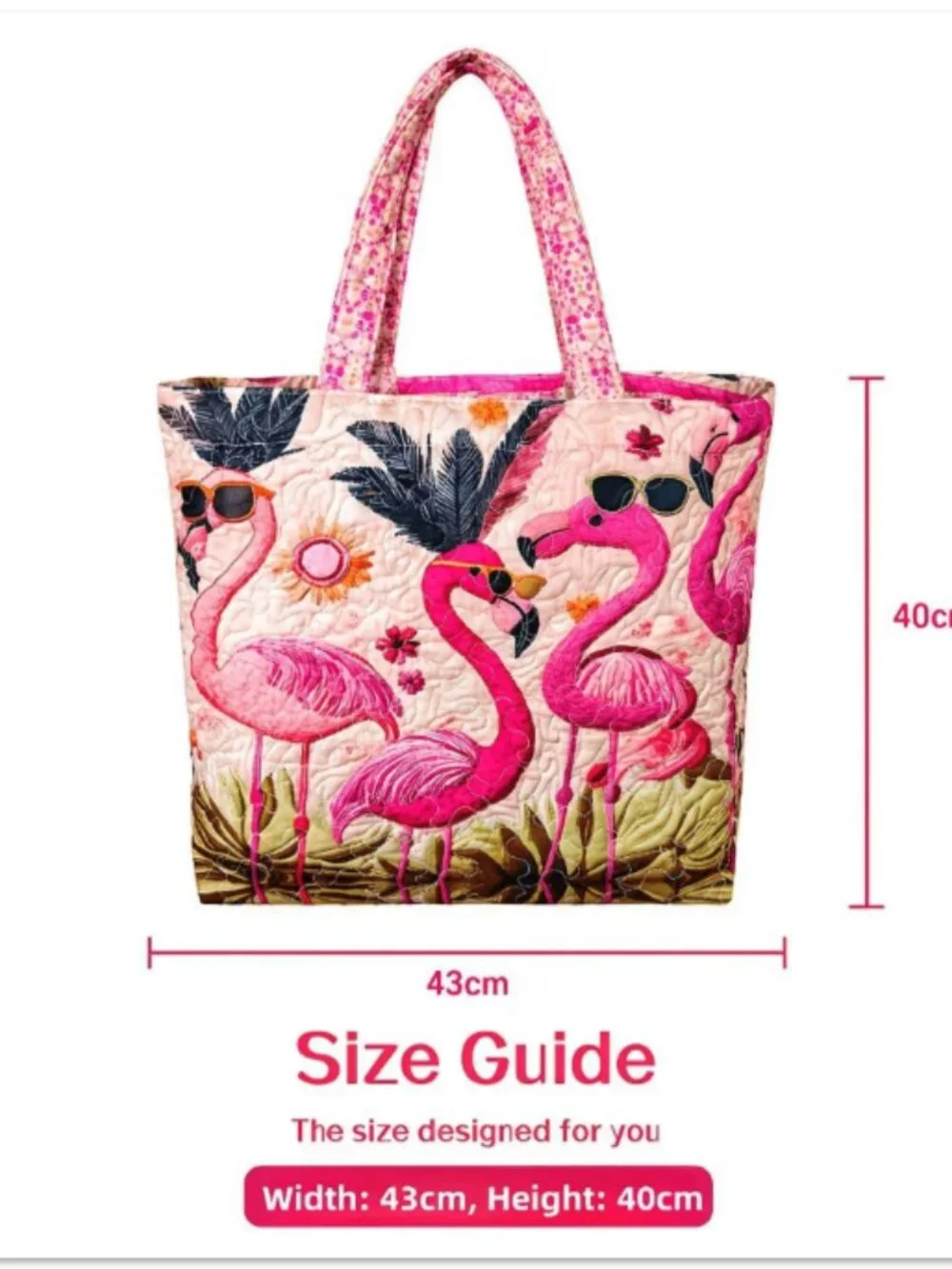 So Cute!!  Pink Flamingo Bag - Never Used